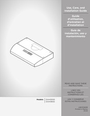 ELICA ARIA EAI436SS Use, Care And Installation Manual
