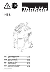 Makita 446LX Operating Instructions Manual