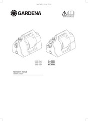 Gardena 4300 Silent Operator's Manual