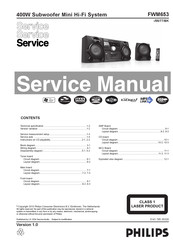 Philips FWM655/BK Service Manual