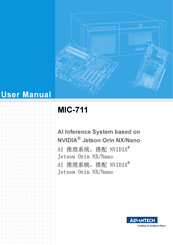Advantech MIC-711 User Manual