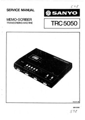 Sanyo TRC5050 Service Manual