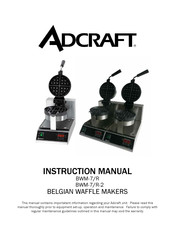 Adcraft BWM-7/R-2 Instruction Manual