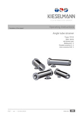 KIESELMANN 7018 Operating Instructions Manual