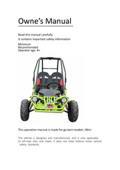 TrailMaster iMini Owner's Manual