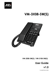 AEI COMMUNICATIONS VM-3 08-SWS Series User Manual