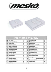 Mesko MS7420 Manual
