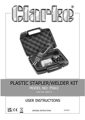 Clarke 3400772 User Instructions