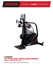 Keiser 005200B Installation And Operation Manual