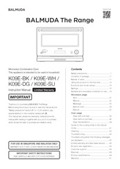 BALMUDA K09E-BK Instruction Manual