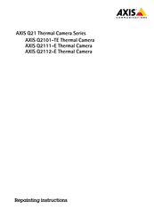 Axis Q21 Series Repainting Instructions