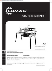 Lumag STM 350-1200PER Original Operating Instructions