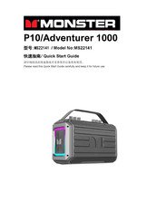 Monster Adventurer 1000 Quick Start Manual