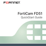 Fortinet FortiCam FD51 Quick Start Manual