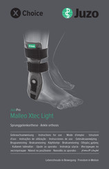 Juzo X-Choice JuzoPro Malleo Xtec Light Instructions For Use Manual