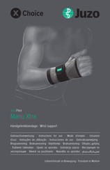 Juzo X-Choice JuzoFlex Manu Xtra Instructions For Use Manual
