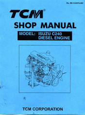 Isuzu C240 Shop Manual