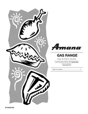 Amana AGG222VDW2 Use & Care Manual