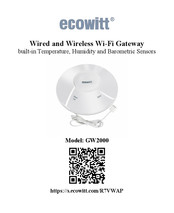 ECOWITT GW2000 Manual