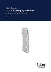 Beijer Electronics GT-3758 User Manual