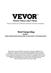 VEVOR THCB-T0415 Manual