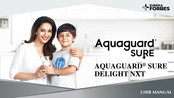 Eureka Forbes AQUAGUARD SURE DELIGHT NXT User Manual