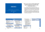 Seiko SBJG001 Instructions Manual