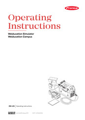 Fronius Welducation Simulator Operating Instructions Manual