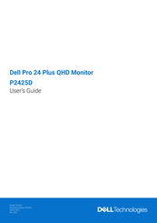 Dell P2425D User Manual