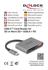 DeLOCK 91016 User Manual