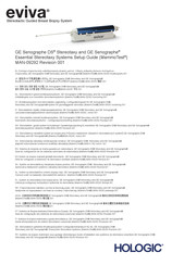 Hologic Eviva GE Senographe Essential Setup Manual