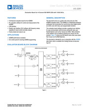 Analog Devices EVAL-AD9959 User Manual