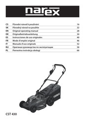 Narex CST 430 Operating Instructions Manual