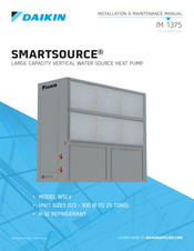 Daikin SMARTSOURCE VFC Series Installation & Maintenance Manual