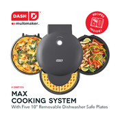 Dash MultiMaker Max Cooking System Manual