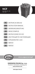 Aqua Nova NCF 1500 Instruction Manual