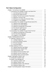 Huawei UA5000 Operation Manual