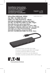 Eaton TRIPP LITE U460-006-5A1C Installation Instructions