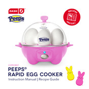 Dash Peeps DPECB007 Instruction Manual & Recipe Manual