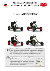 DINO CARS 37.200BF1 Assembly Instructions Manual