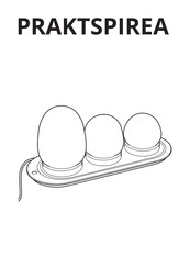 IKEA PRAKTSPIREA Manual