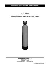 Franklin Water Treatment SCS1 Series Installation Instructions And Owner's Manual