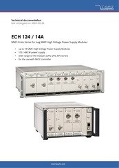 iseg ECH 12A Technical Documentation Manual