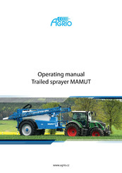 Agrio MAMUT Operating Manual