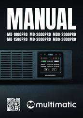 multimatic EDELSTROM MD-PRO Series Manual