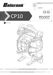 Balcrank PIVOT CP10 Instructions Manual