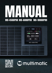 multimatic EDELSTROM MD-PRO Series Manual