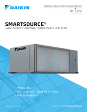 Daikin SMARTSOURCE CCW Series Installation & Maintenance Manual