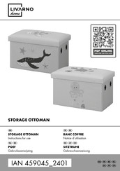 LIVARNO home 459045 2401 Instructions For Use Manual