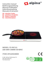 Alpina FS-IRC111 Instruction Manual